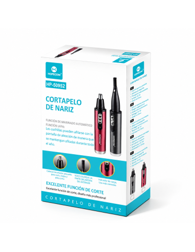 Cortapelos de nariz HOPECOM HP-50952 | Recargable