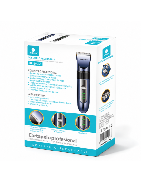 Cortapelos HOPECOM HP-50953 | Carga USB