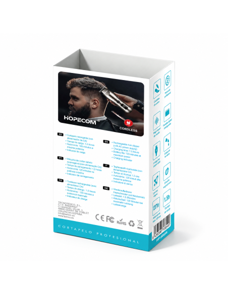 Cortapelos HOPECOM HP-50954 | Carga USB