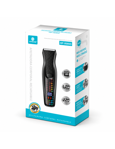 Afeitadora corporal HOPECOM HP-50955 | Carga USB