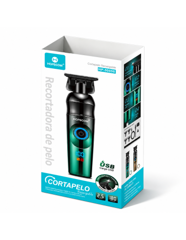Recortadora de pelo HOPECOM HP-50956 | Carga USB