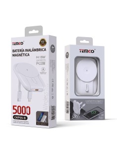 Batería inalámbrica 5000mAh MagSafe CKP05-B TEMCO 2