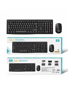 KIT TECLADOR Y RATON 2.4G HP-50530 HOPECOM