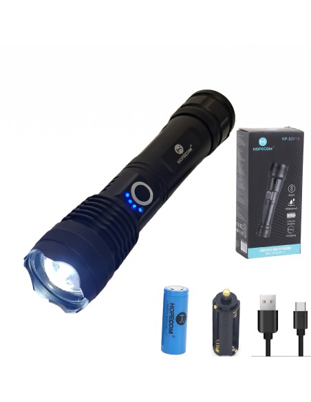 LINTERNA RECARGABLE HP-52018 HOPECOM