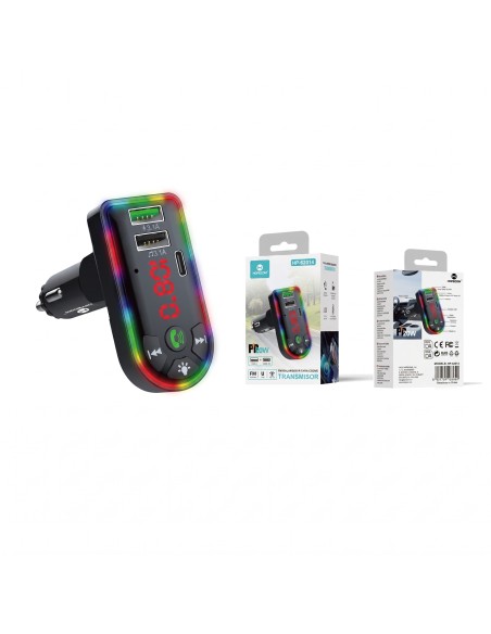 CARGADOR DE COCHE MULTIFUCIONAL HP-62014 TEMCO