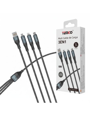 CABLE 3A 3 EN 1 QYT53127 TEMCO