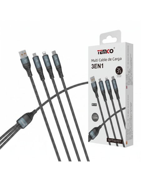 CABLE 3A 3 EN 1 QYT53127 TEMCO