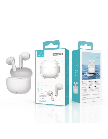 AURICULAR TWS BLANCO HP-32001 *OFERTA*