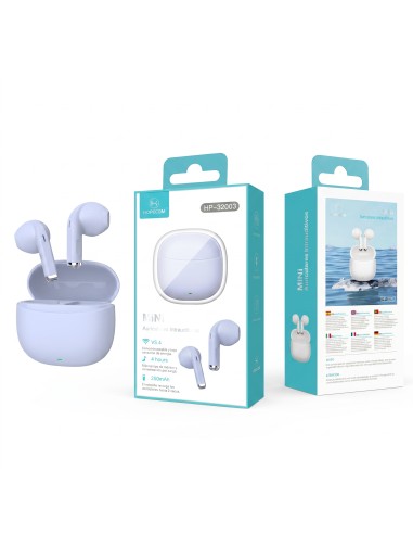 AURICULAR TWS AZUL HP-32003 *OFERTA*