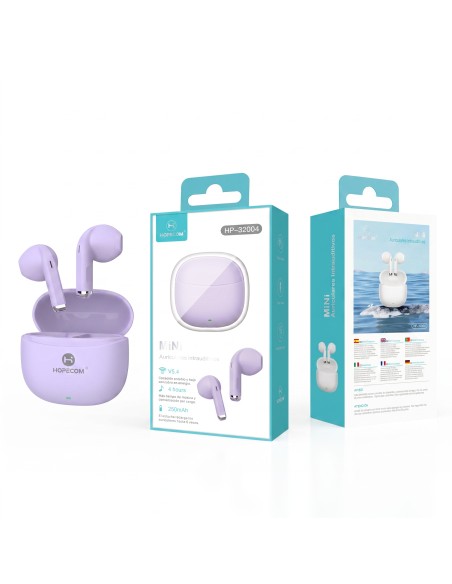 AURICULAR TWS LILA HP-32004 *OFERTA*