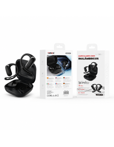 Auriculares abiertos Bluetooth TEMCO GS09-N | Estuche carga