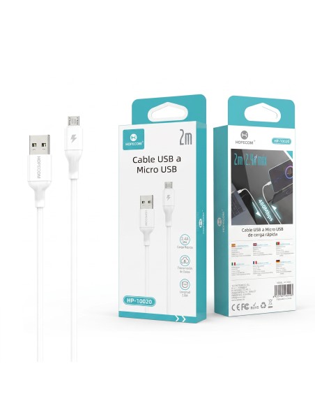 CABLE USB A MICRO USB 2.M HP-10020 HOPECOM
