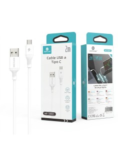 CABLE USB A TIPO C 2M HP-10021 HOPECOM