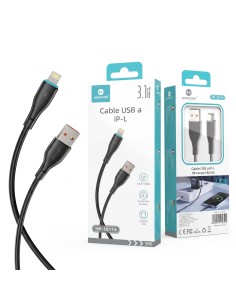 CABLE USB A IP-L 3.1A HP-10114 HOPECOM