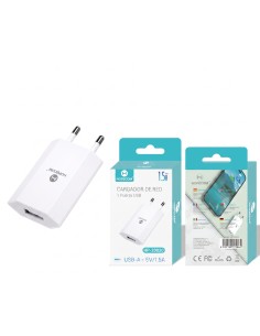 CARGADOR DE RED 1.5A HP-20020 HOPECOM
