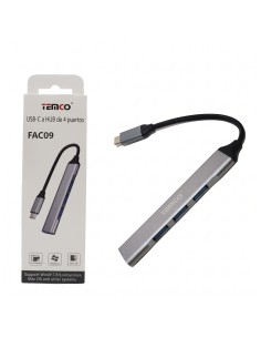 USB-C A HUB DE 4 PUERTOS FAC09 TEMCO
