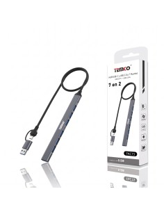 HUB USB-CY USB A 7PORTA 7EN2 FAC15 TEMCO