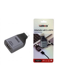 ADAPTADOR TYPE C A HDMI  FCH19 TEMCO