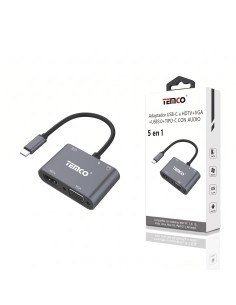 ADAPTADOR USB-C A HDTV 5IN1 FSC16 TEMCO
