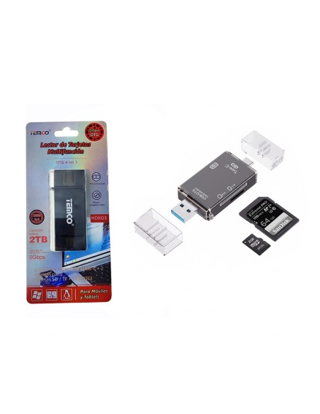 LECTOR DE TARJETAS HDK03  TEMCO