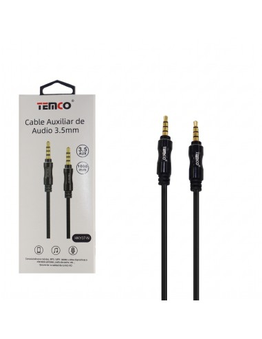 CABLE AUXILIAR DE AUDIO HKY07-N TEMCO