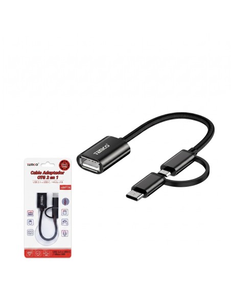 CABLE OTG 2 EN 1 HMT06  TEMCO