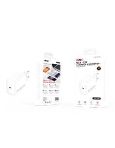 Cargador USB-C 120W TEMCO GaN JYC-120