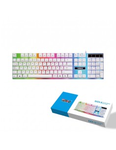 TECLADO MULTICOLOR KA04-B  TEMCO