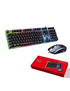 KIT TECLADO Y RATON KA05-N  TEMCO