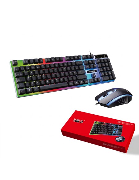 KIT TECLADO Y RATON KA05-N  TEMCO