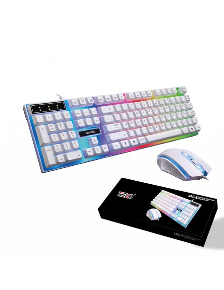 KIT TECLADOR  Y RATON KA05-B  TEMCO