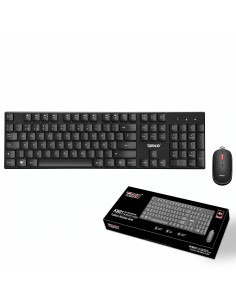 INALAMBRICO TECLADO Y RATON KW01-N  TEMCO