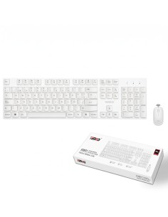 INALAMBRICO TECLADO Y RATON KW01-B  TEMCO