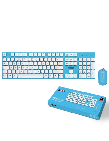 INALAMBRICO TECLADO Y RATON KW01-A TEMCO