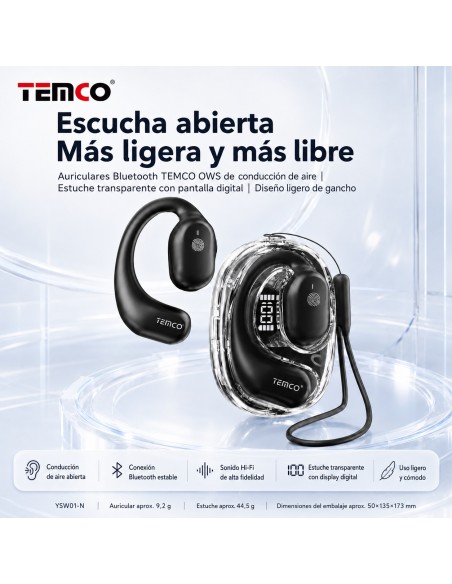 Auriculares OWS YSW01 TEMCO