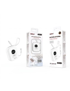 Batería externa 10000mAh TEMCO carga rápida 22.5W