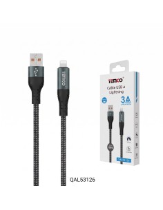 CABLE USB A LIGH. 3A QAL53126 TEMCO