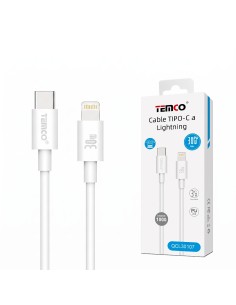 CABLE TYPO C A LIGHTING 30W QCL30107 TEMCO