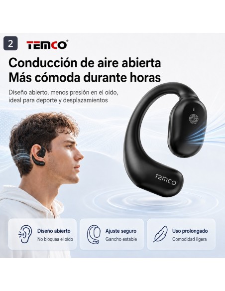 Auriculares OWS YSW01 TEMCO