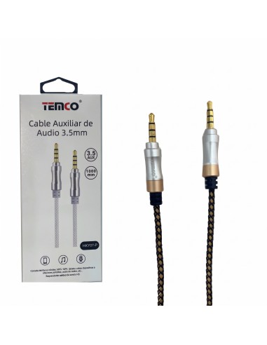 CABLE AUXILIAR DE AUDIO HKY07-P  TEMCO