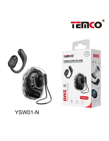Auriculares OWS TEMCO YSW01-N | Bluetooth 5.4