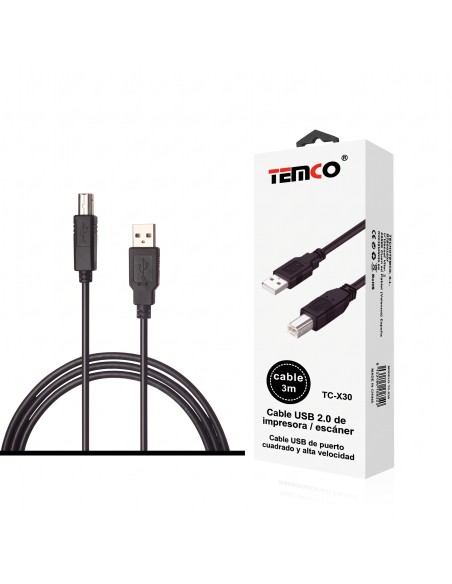 CABLE IMPRESORA 3M  TC-X30