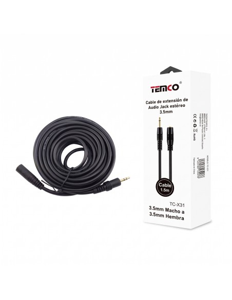 CABLE EXTENSION DE AUDIO 1.5M TC-X31 TEMCO