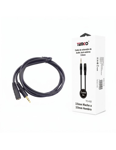 CABLE DE EXTENSION AUDIO 5M TC-X32 TEMCO