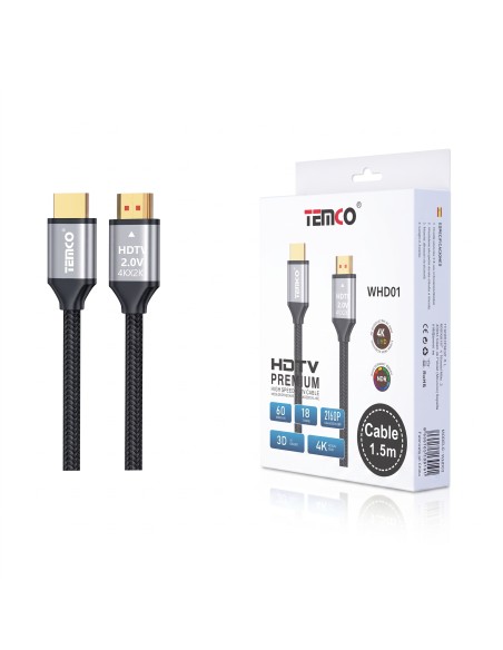 CABLE HDMI 4K WHD01 *OFERTA*