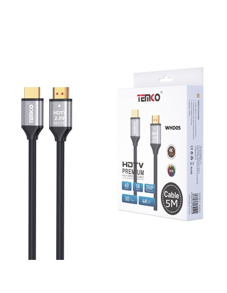 CABLE HDMI 5M WHD05 TEMCO