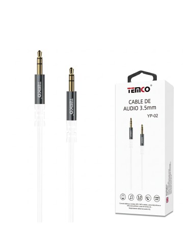 CABLE DE AUDIO 3.5MM YP-02 TEMCO
