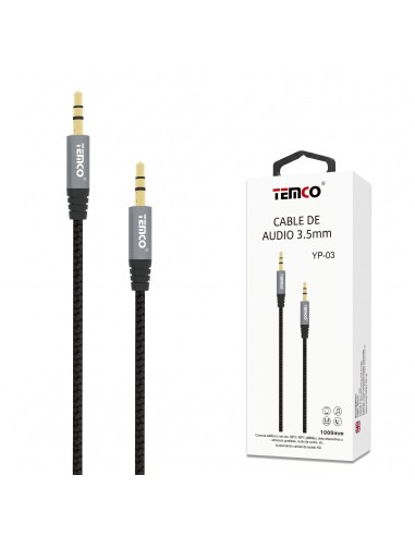 CABLE AUDIO 3.5MM YP-03  TEMCO