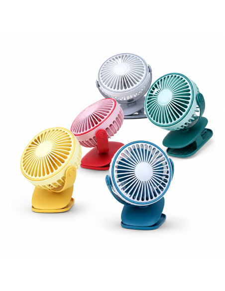 MINI VENTILADOR CON PINZA 2628-10