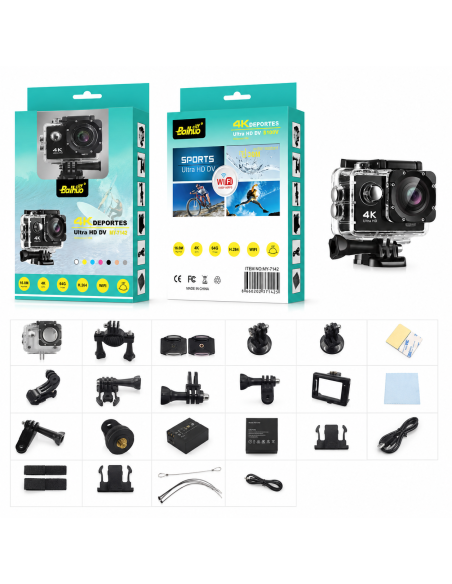 CAMARA DEPORTES 4K MY-7142